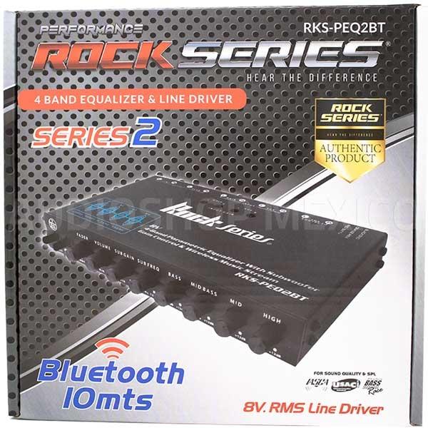 Ecualizador Rock Series Line Driver Bluetooth 8v Rks-peq2bt