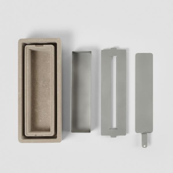 ALTERNATIVE FUNCTION Fogatero Miniatura de concreto para uso doméstico, para interiores y exteriores