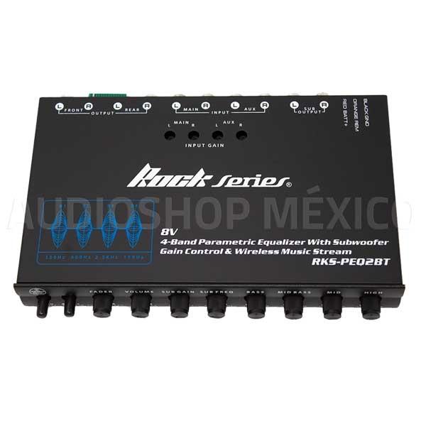 Ecualizador Rock Series Line Driver Bluetooth 8v Rks-peq2bt
