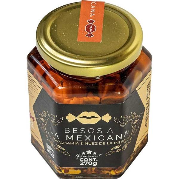 Besos de Dulce Salsa de Macadamia & Nuez de la India y Salsa de Cacahuate Almendra & Nuex