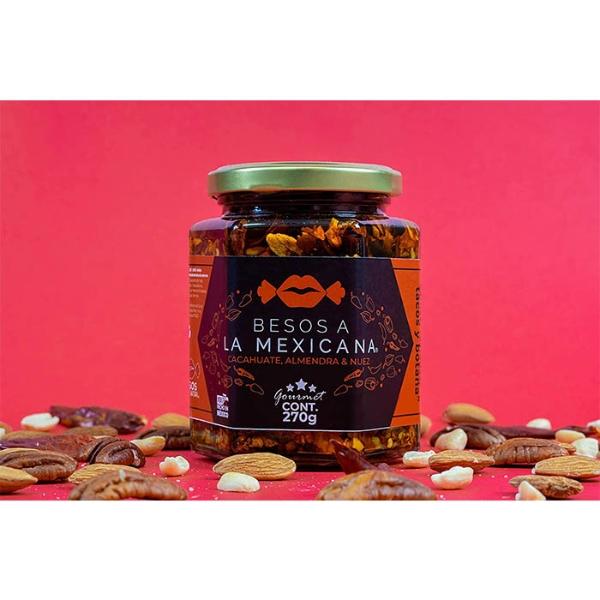 Besos de Dulce Salsa de Macadamia & Nuez de la India y Salsa de Cacahuate Almendra & Nuex