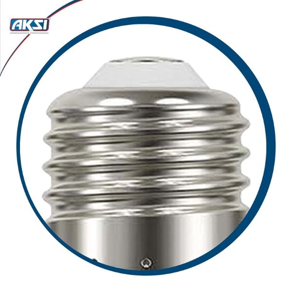 Pack de 4 Focos LED alta potencia Aksi 20W Tipo T Luz blanca E27
