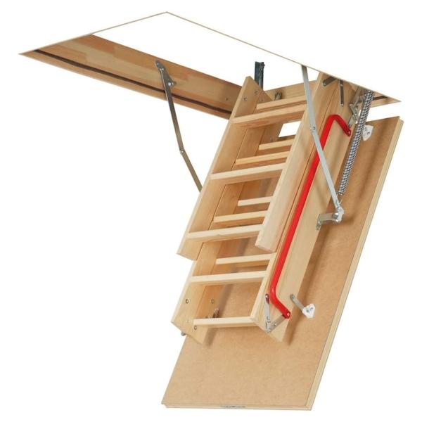 FAKRO Escalera de Ático Fabricada en Madera, Estilo LWK Komfort