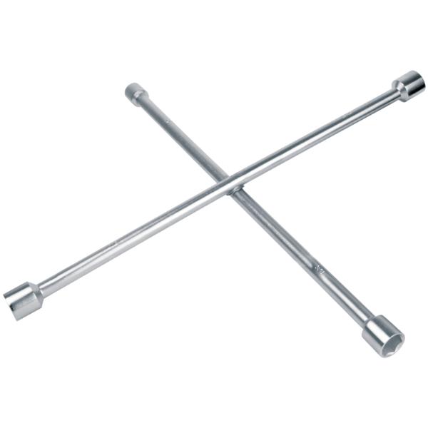 Llave de cruz pulida y cromada Aksi de 18"