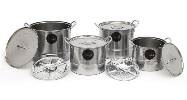 Batería Luxury Generation 12 Piezs Acero Inoxidable Hot Spot