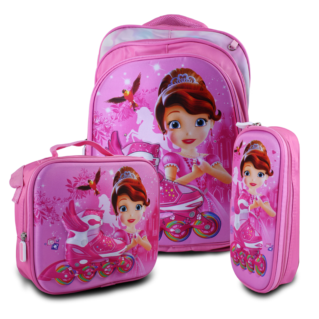 Mochilas Escolares Paquete De Mochila Lonchera Y Lapicera Mochila