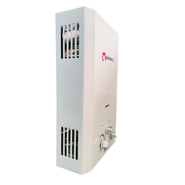 Calentador Paso SHORBULL Instantáneo Agua Ahorrador Gas 12L.