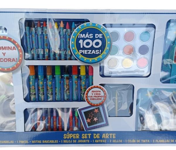 Super Set De Arte Para Dibujar Y Pintar Para Niños Toy Story