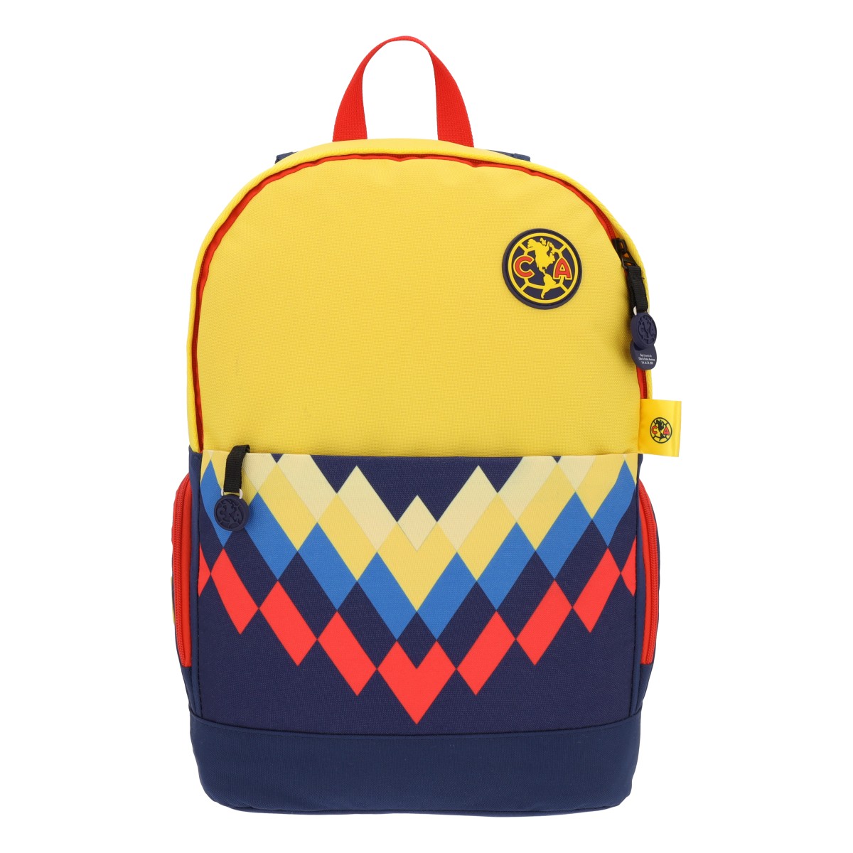 Mochila Oficial Tricampeon del Futbol Mexicano el Club America Mochila Escolar y Deportiva Amplio Compartimento Portalaptop