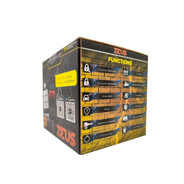 Alarma 1 Vía Extreme ZEUS 3 Canales Control Remoto Bluetooth 