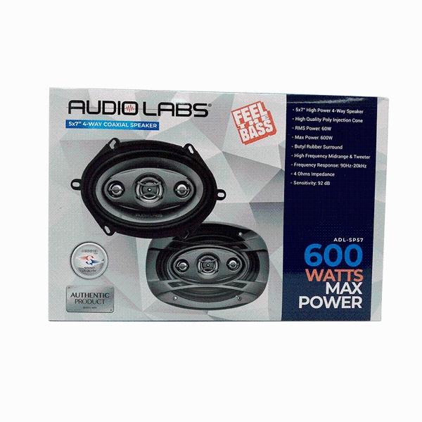Bocinas 5x7 Pulgadas 4 Via 250w Tipo Ford Adl-sp57 Audiolabs