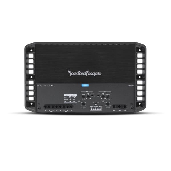 Amplificador 4 Canales Rockford Fosgate P600X4 600 Watts Clase AB 4 Ohms 
