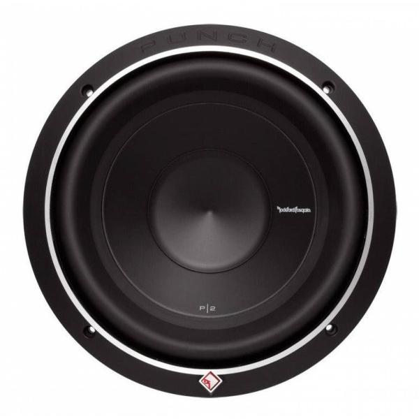 Subwoofer Doble Bobina DVC Rockford Fosgate P2D4-10 600 Watts 10 Pulgadas 4 Ohms SPL Punch Series 