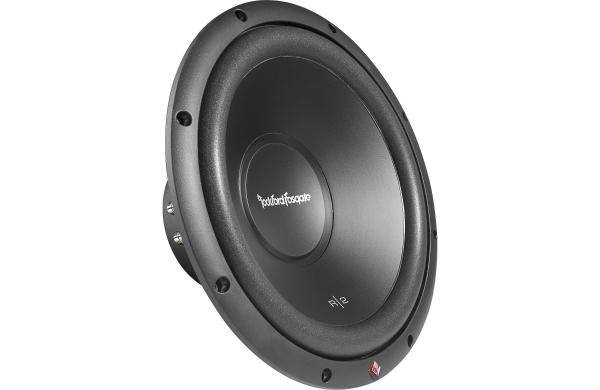 Subwoofer ROCKFORD FOSGATE de poca profundidad Prime R2 Series de 10" con bobinas de voz dobles de 4 ohmios 