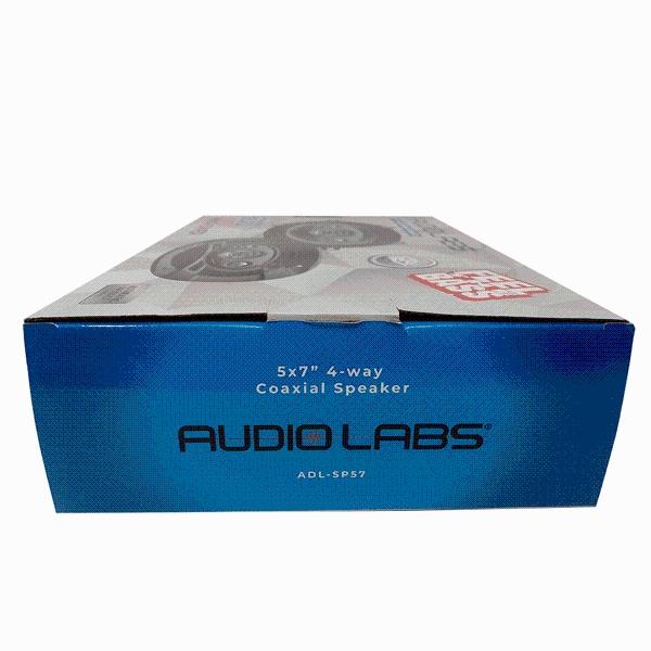 Bocinas 5x7 Pulgadas 4 Via 250w Tipo Ford Adl-sp57 Audiolabs