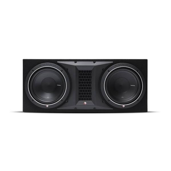 Cajón con Subwoofer Doble Amplificado Rockford Fosgate P1-2X10 1000 Watts 10 Pulgadas 2 Ohms 