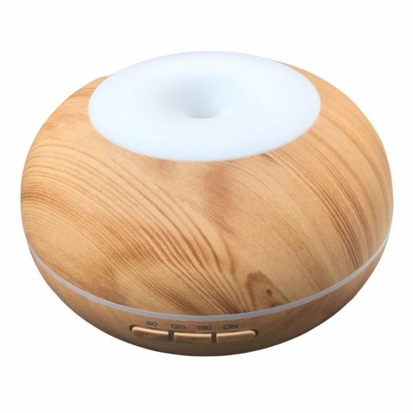 Difusor y Humidificador Ultrasonico Gadgets & Fun para aromaterapia con luz integrada capacidad 300 ml