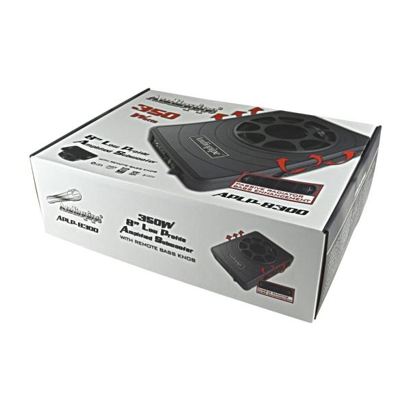 Subwoofer Amplificado 8 Pulgadas 350w Bocinas Auto Audiopipe 