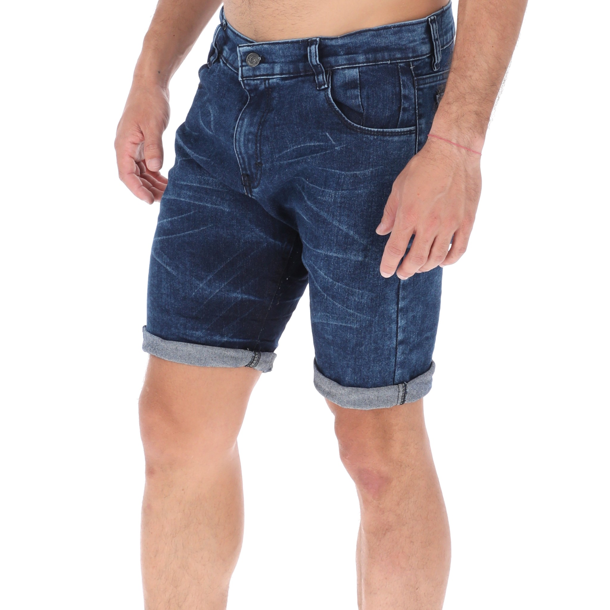 Bermuda De Mezclilla Oscuro Para Hombre CHB Chili Beans Clothing Co.