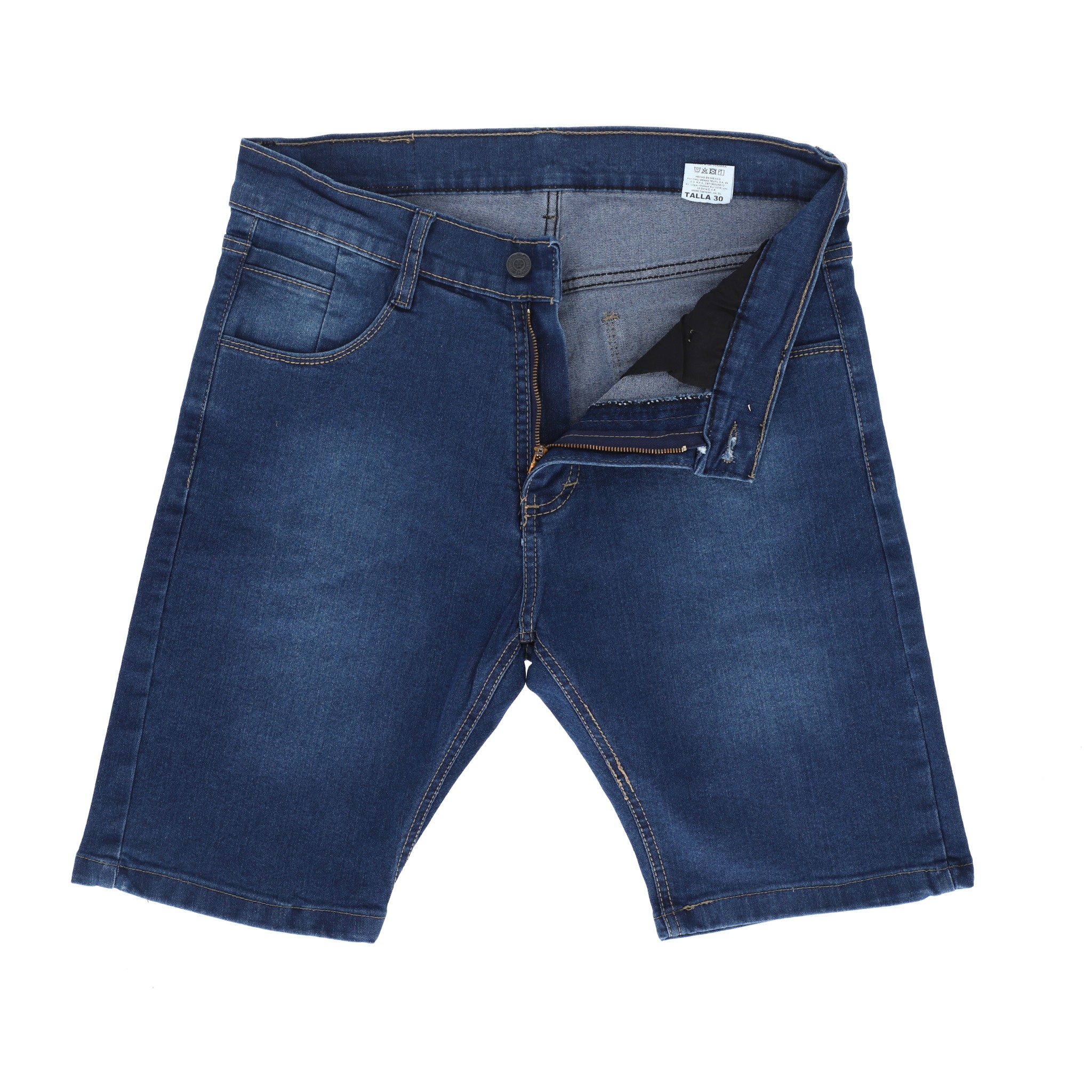 Bermuda De Mezclilla Medio Para Hombre CHB Chili Beans Clothing Co..