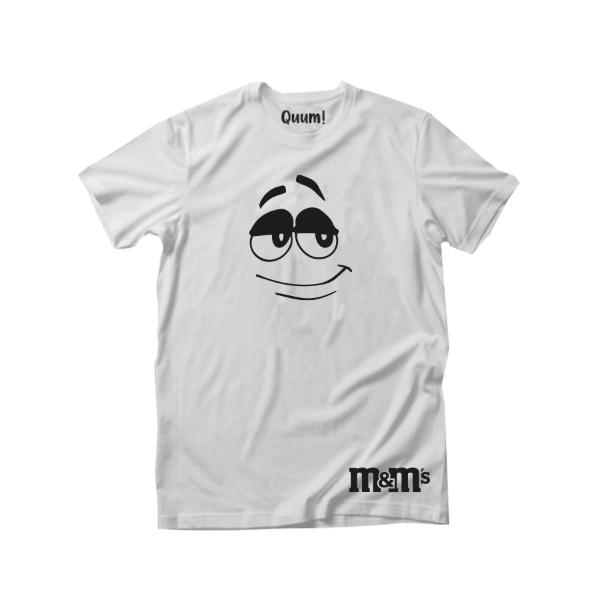 Playera Unisex de Luneta M&M #2a (Todas las Tallas)