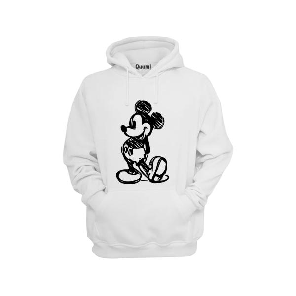 Sudadera blanca mickey mouse hotsell
