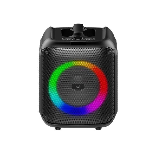 Bocina Inalámbrica Kube Fest Stf 8" Con Luz RGB