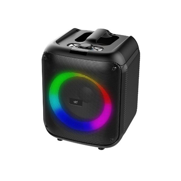 Bocina Inalámbrica Kube Fest Stf 8" Con Luz RGB