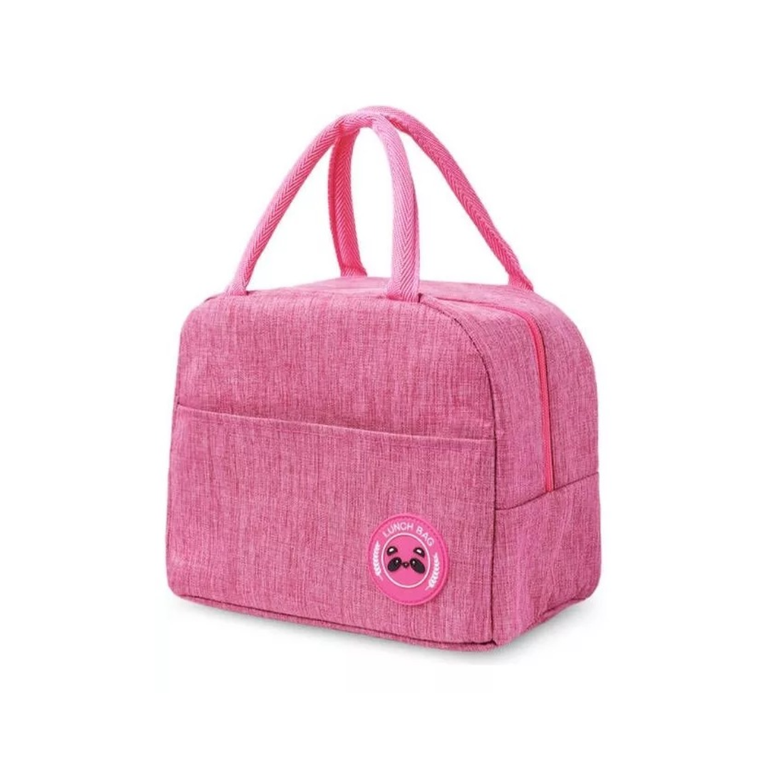 Lonchera Bolsa Termica Aislamiento Frio Y Calor  rosa