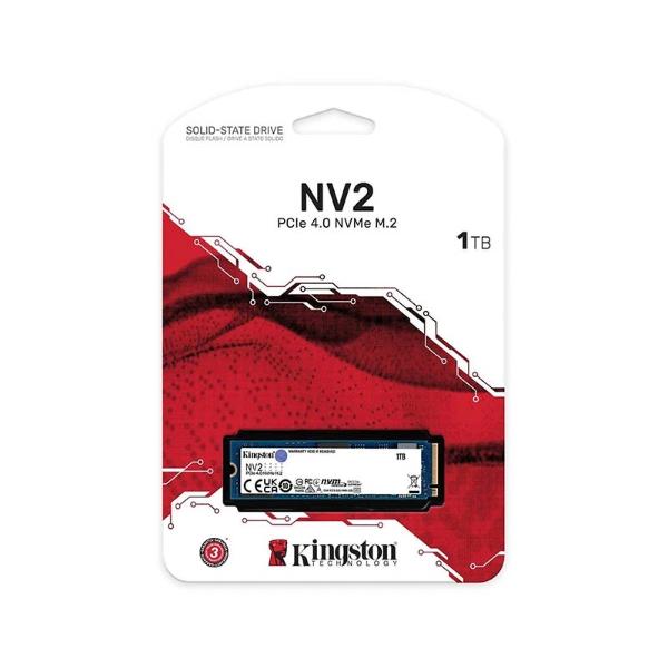 Unidad De Estado Sólido Kingston NV2 1TB M.2 2280 Nvme SNV2S/1000G.
