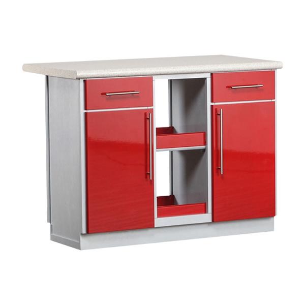 BARRA, ISLA O DESAYUNADOR DE COCINA SOMA COLOR ROJO MOBELO-ENTREGA ÚNICAMENTE EN CDMX, QUERÉTARO, PACHUCA, TOLUCA Y SUS ÁREAS METROPOLITANAS