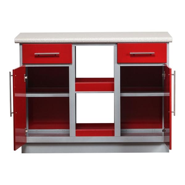 BARRA, ISLA O DESAYUNADOR DE COCINA SOMA COLOR ROJO MOBELO-ENTREGA ÚNICAMENTE EN CDMX, QUERÉTARO, PACHUCA, TOLUCA Y SUS ÁREAS METROPOLITANAS