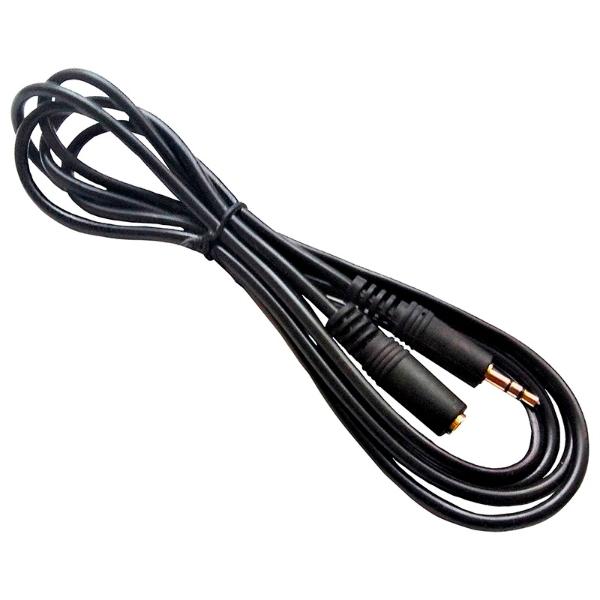 Cable Extensión Auxiliar Estéreo Macho a Hembra 3.5mm 1.8m.