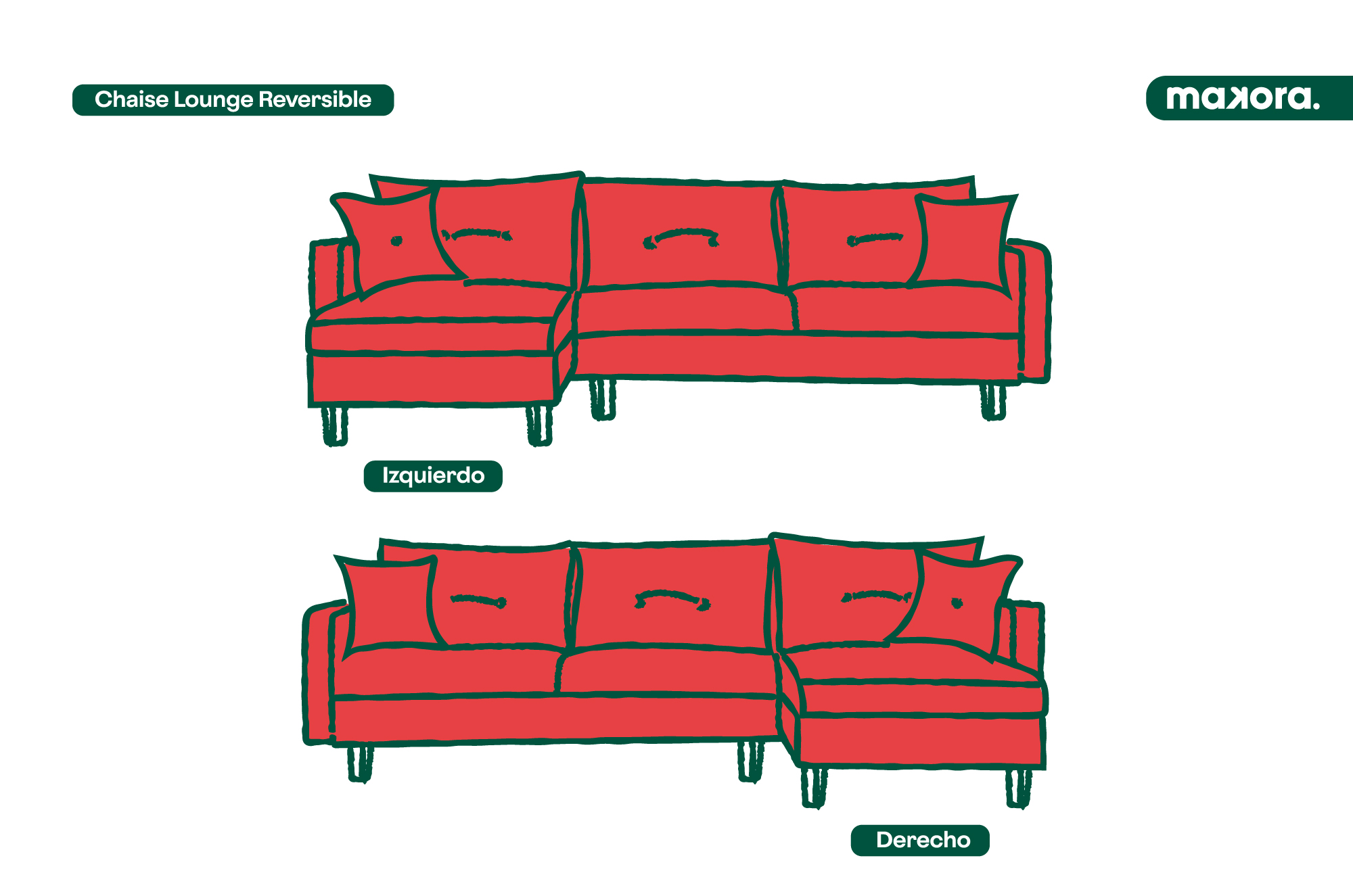 Sala Modular Cosmo Gris Oxford Makora Beehive Memory Foam de velvet