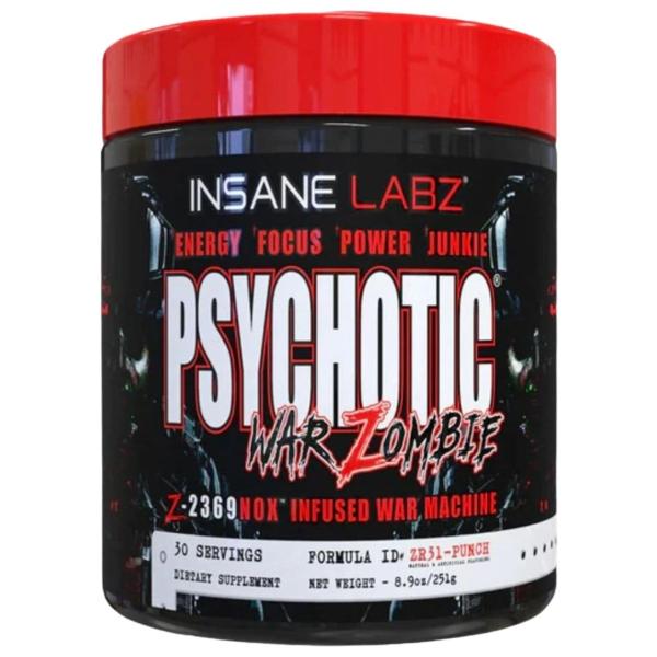 Pre Entreno Psychotic War Zombie 30 serv INSANE LABZ