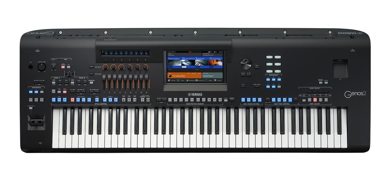 Yamaha Genos2 Teclado Profesional Workstation 1991 Voces USB.