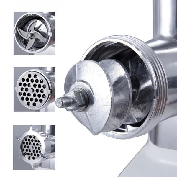 Molino Carne Electrico Con Embutidor Kubbe Longaniza Bco Deus Kitchen