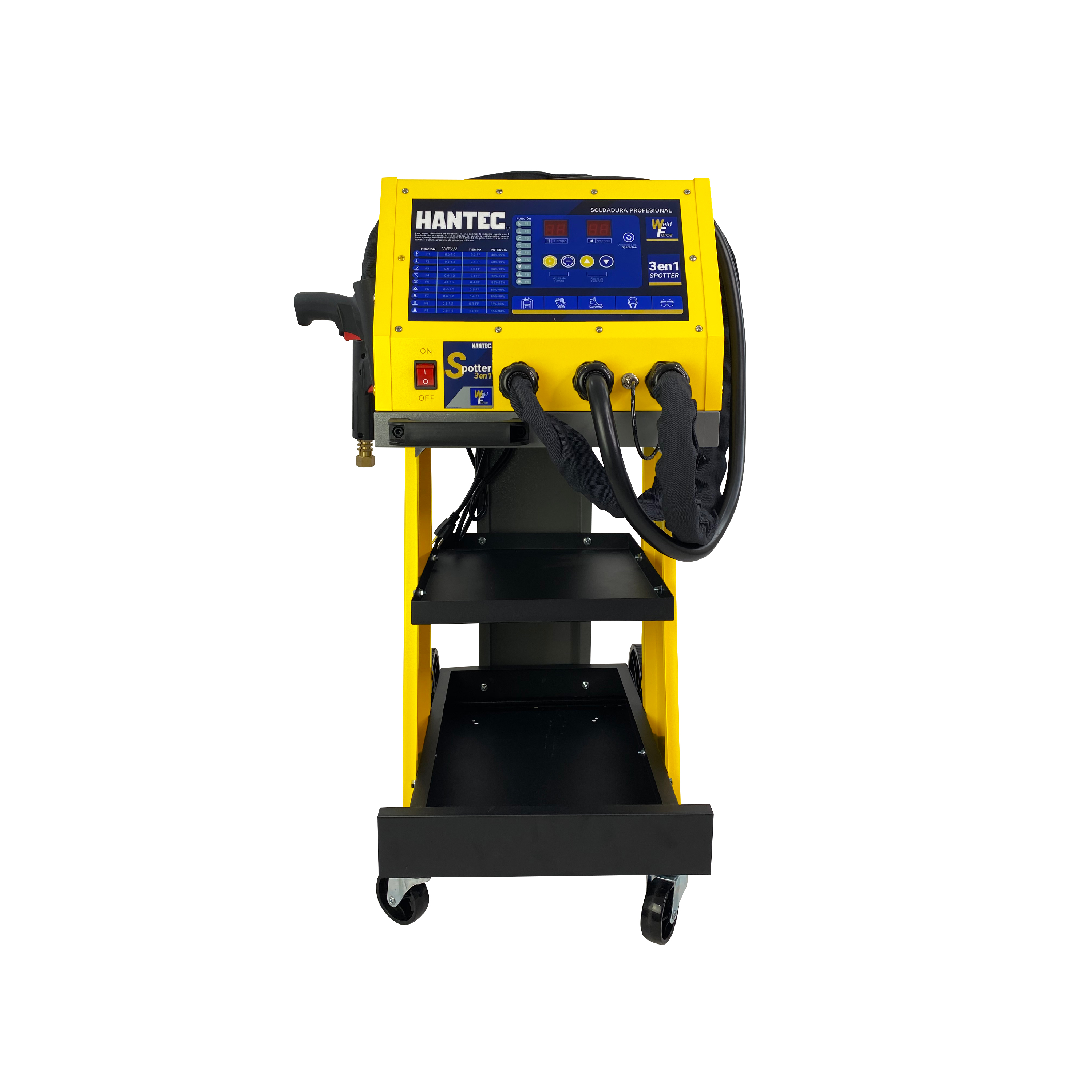 Spotter Hantec Para Hojalateria 3 En 1 Saca Abolladuras motor 220v