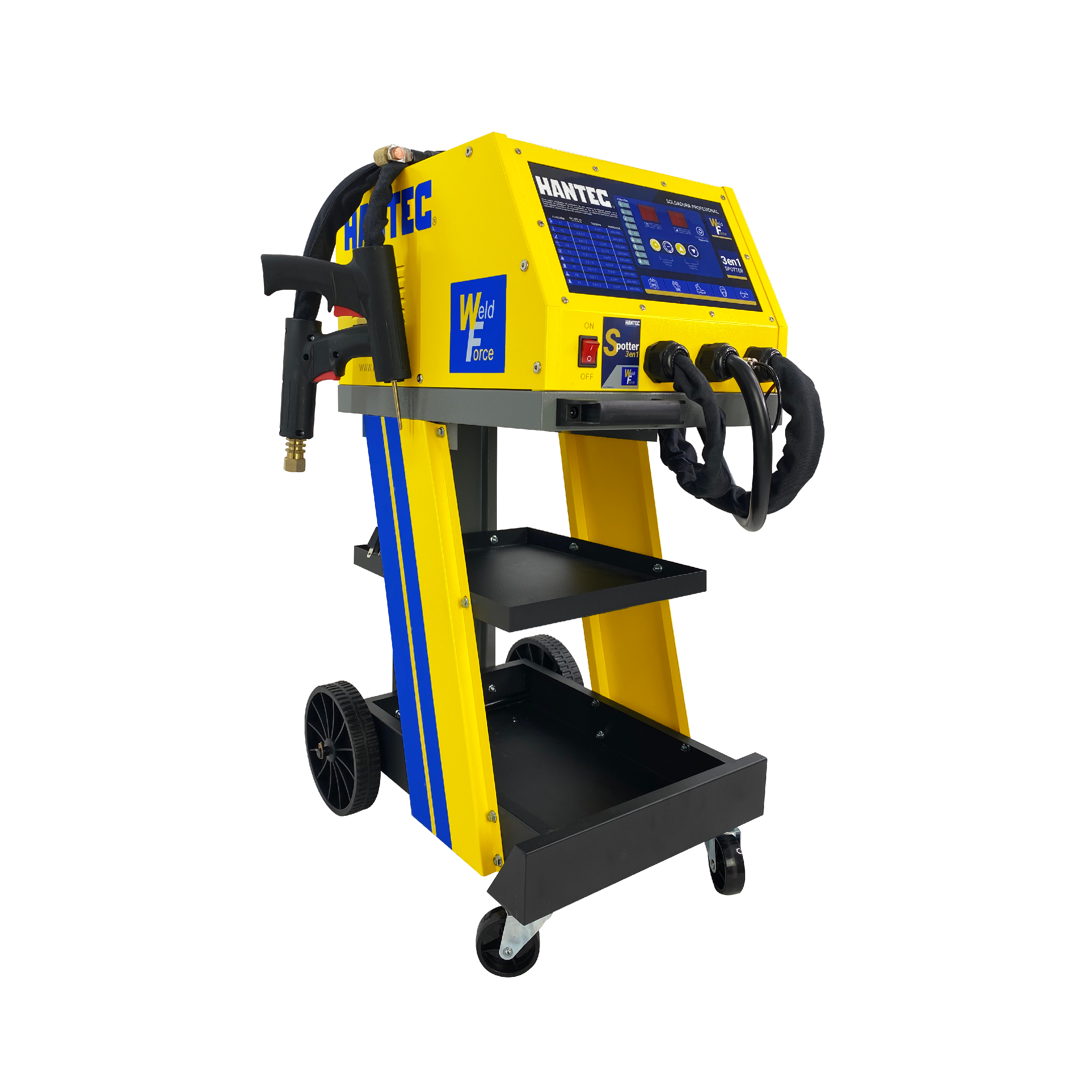 Spotter Hantec Para Hojalateria 3 En 1 Saca Abolladuras motor 220v