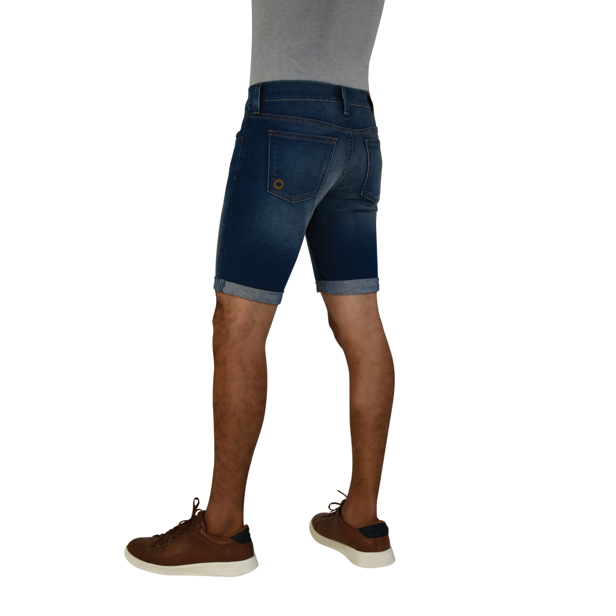 Bermuda De Mezclilla Para Hombre 3369.
