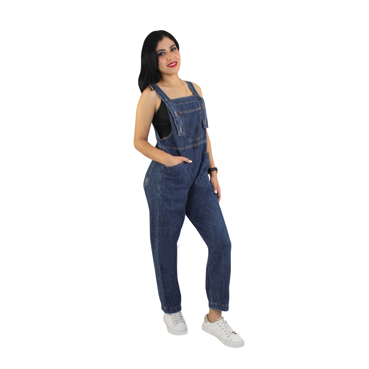 Overol Mezclilla Mujer