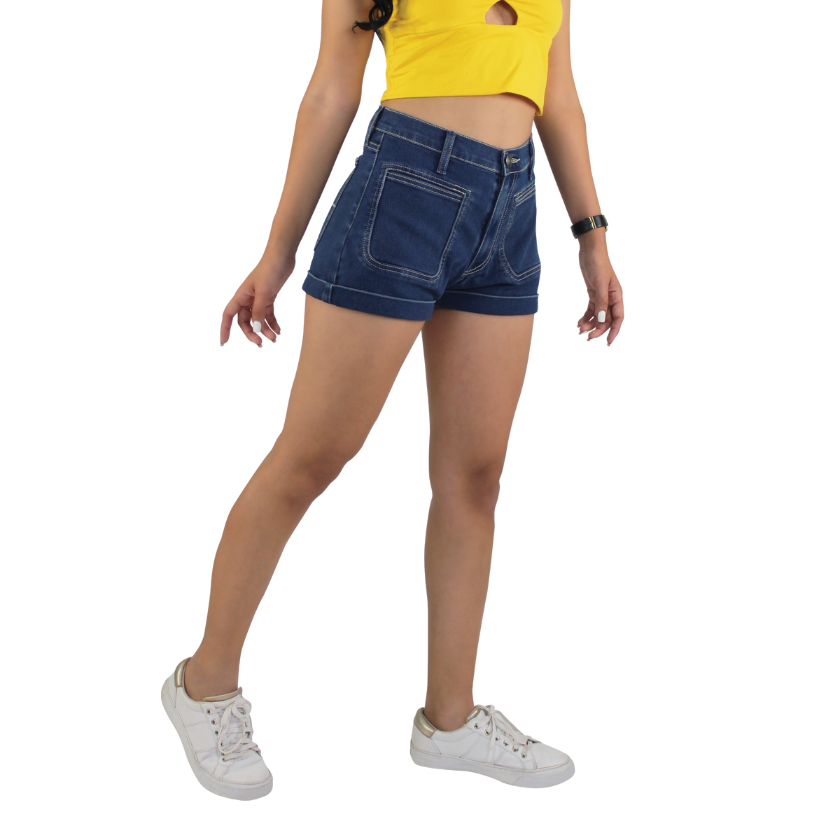 Short Mujer Mezclilla