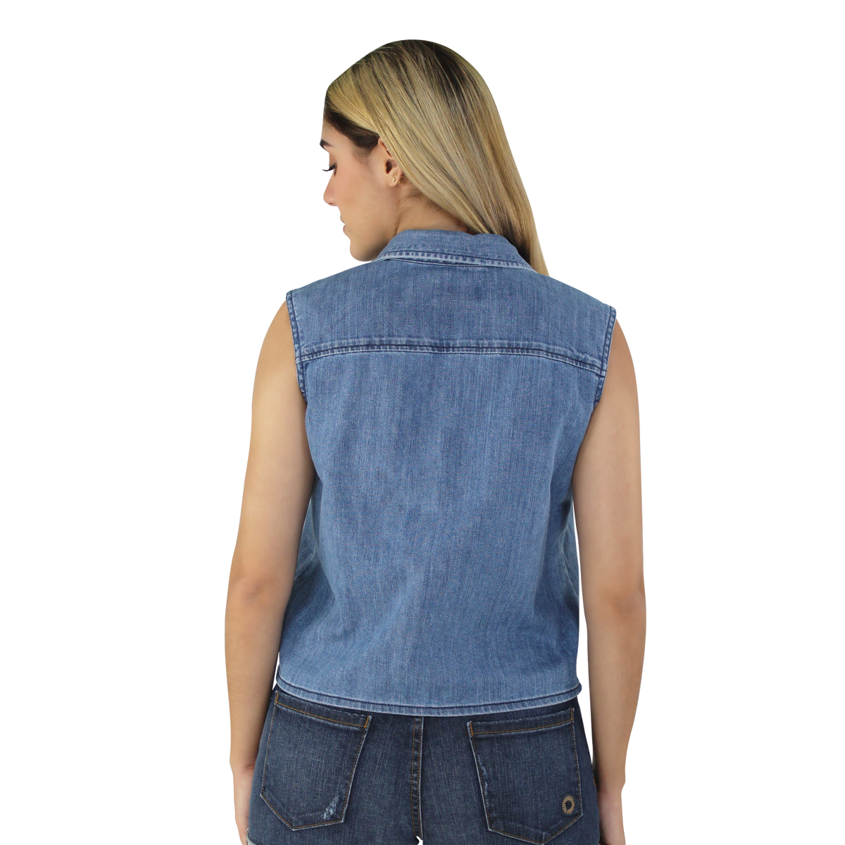 Blusa Mujer Mezclilla 1423