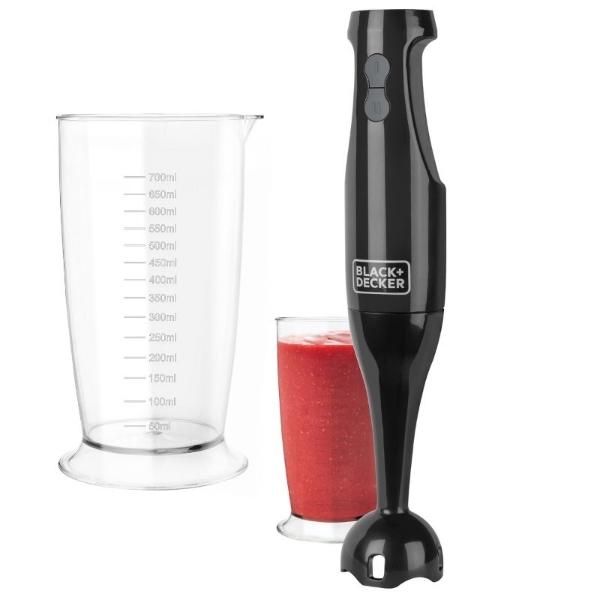 Batidora Inmersion 2 Velocidades Black Decker Hb2400b Taza Medidora