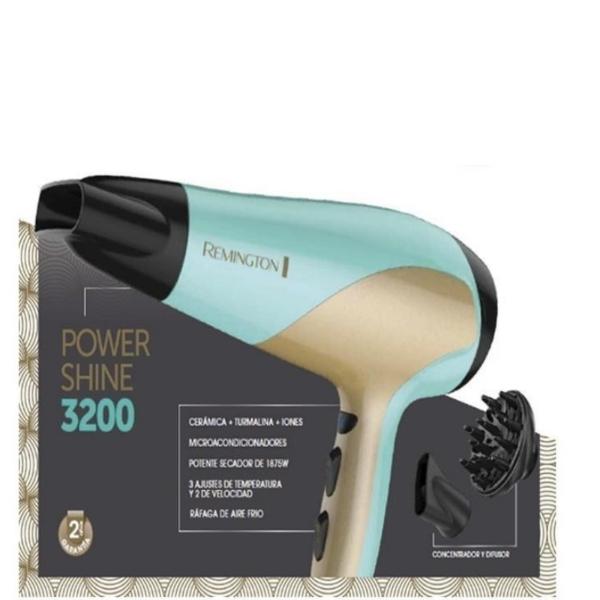 Combo Secadora + Alaciadora De Luxus Remington Anti Estatica