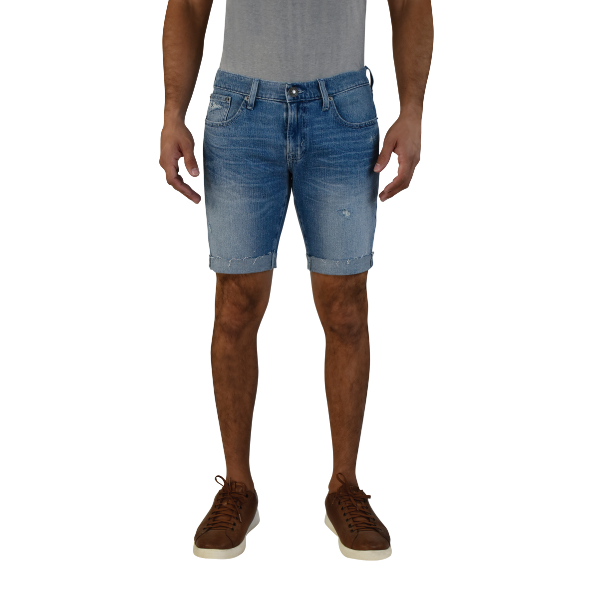 Bermuda De Mezclilla Para Hombre 3366