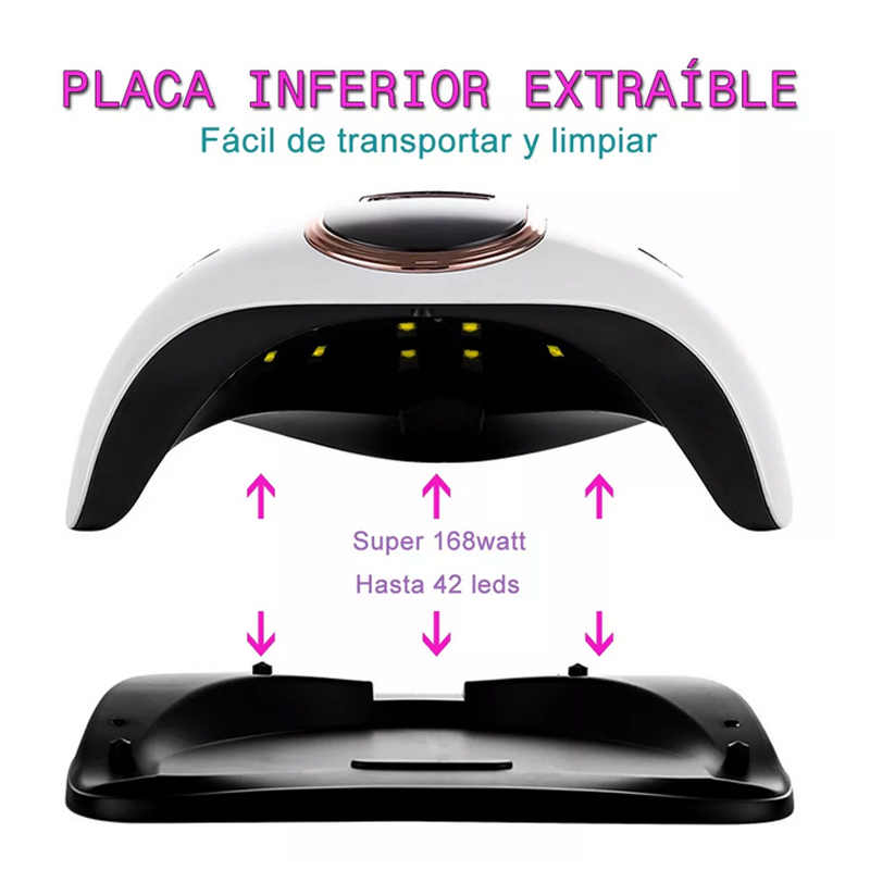 Lámpara Uñas 72w Uv Led Secadora De Uñas Lampara De Uñas