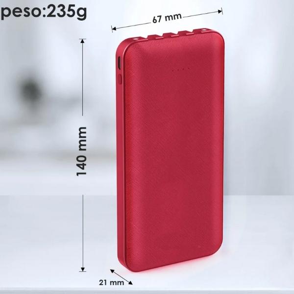 Power Bank Batería Portátil Carga Rápida 10000mah 