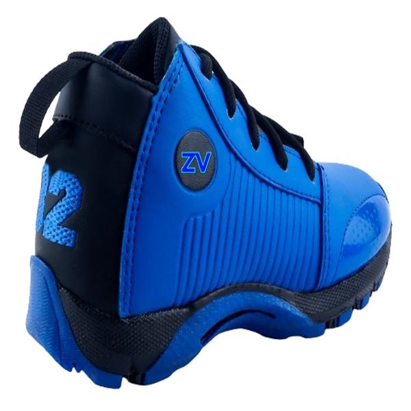 Tenis Niño Basquetbol Arco Ortopedico Baloncesto Ap-23 Negro