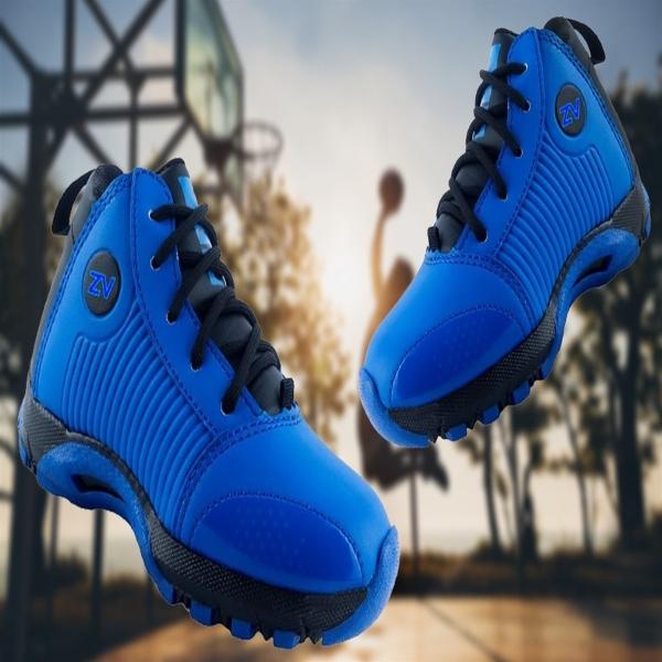 Tenis Niño Basquetbol Arco Ortopedico Baloncesto Ap-23 Negro